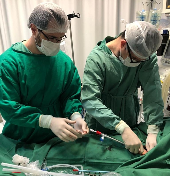 Equipe do Hospital Jaraguá realiza procedimento inédito