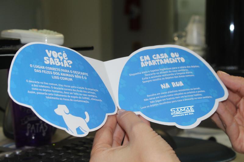 Samae faz campanha para descarte de dejetos de animais