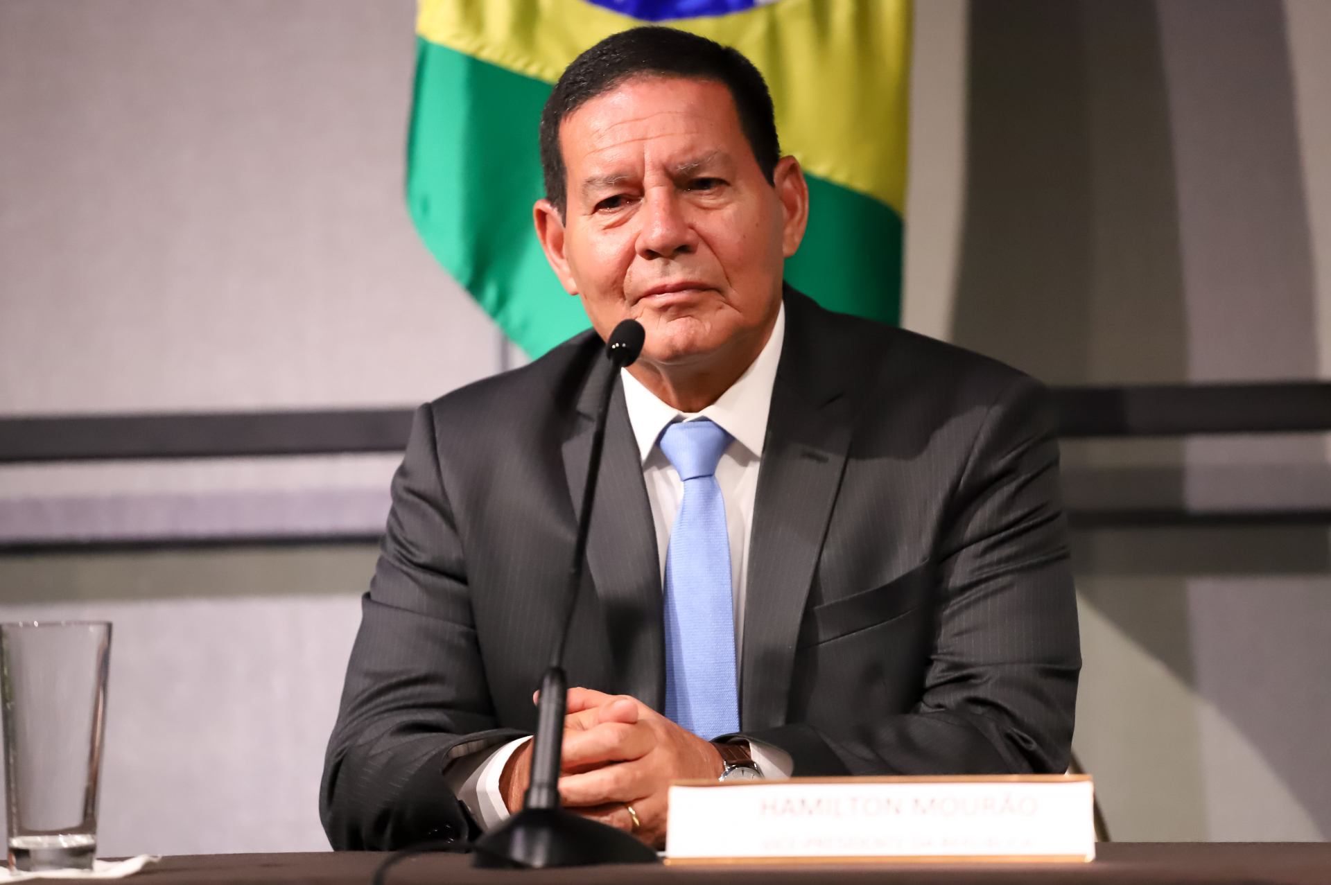 Vice-presidente Hamilton Mourão em Jaraguá do Sul na quinta-feira
