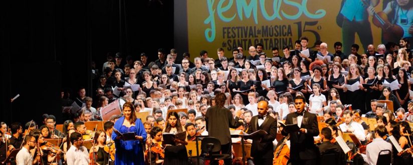 Femusc bate marca de cinco mil alunos e 500 mil espectadores em 15 edições Femusc bate marca de cinco mil alunos e 500 mil espectadores em 15 edições