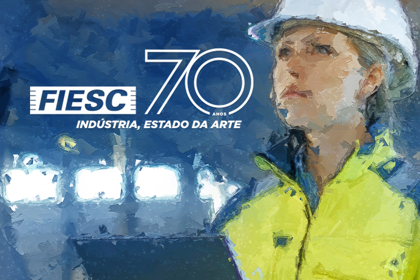 Fiesc lança campanha de celebração de 70 anos de fundação