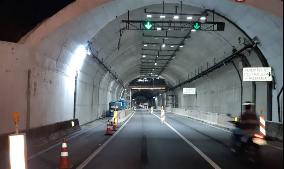 Túnel da BR-101 será interditado nesta terça (10), em Balneário Camboriú