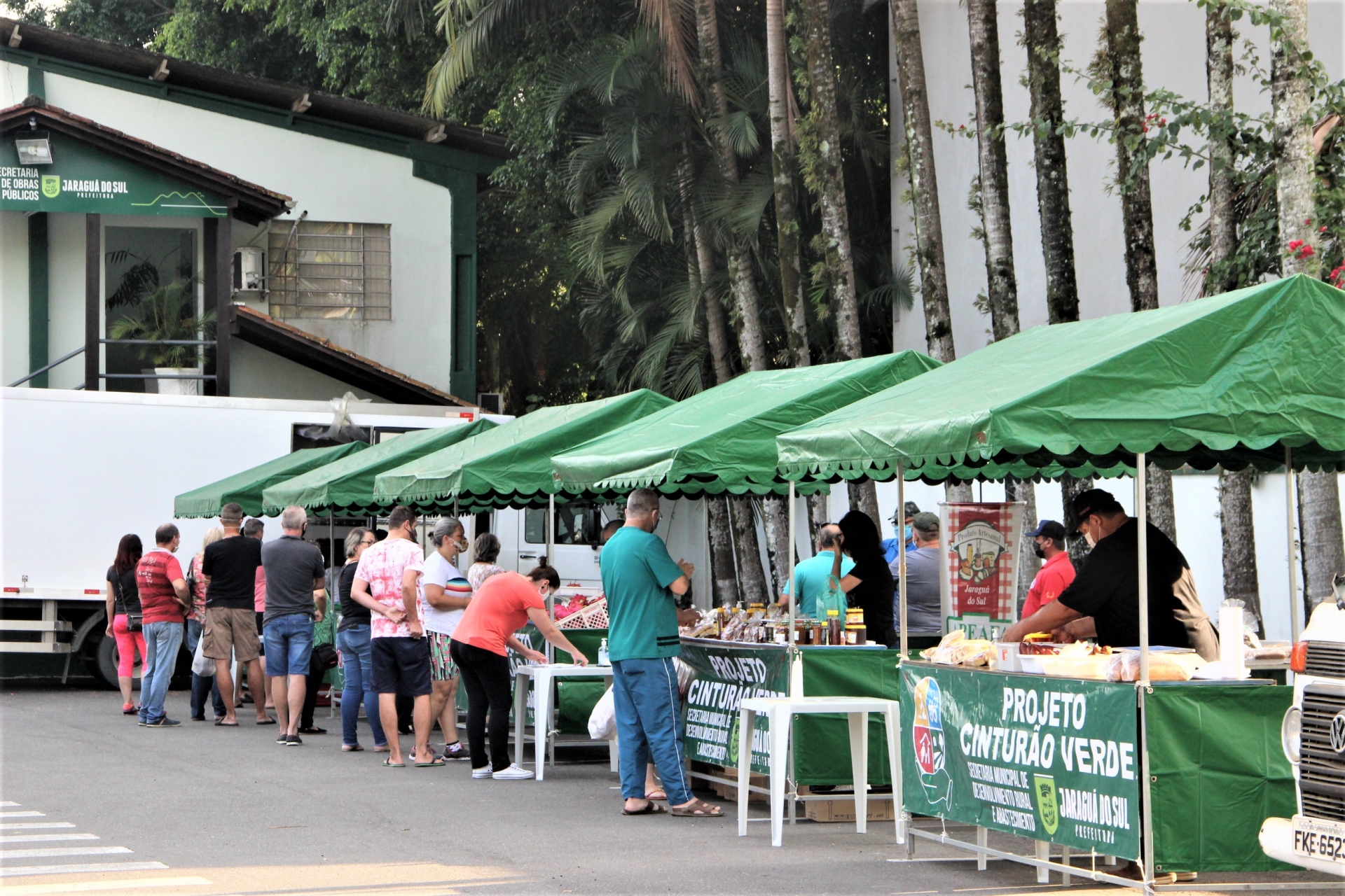 Feira Livre será ampliada e ocorrerá na Barra e no Centro em Jaraguá do Sul