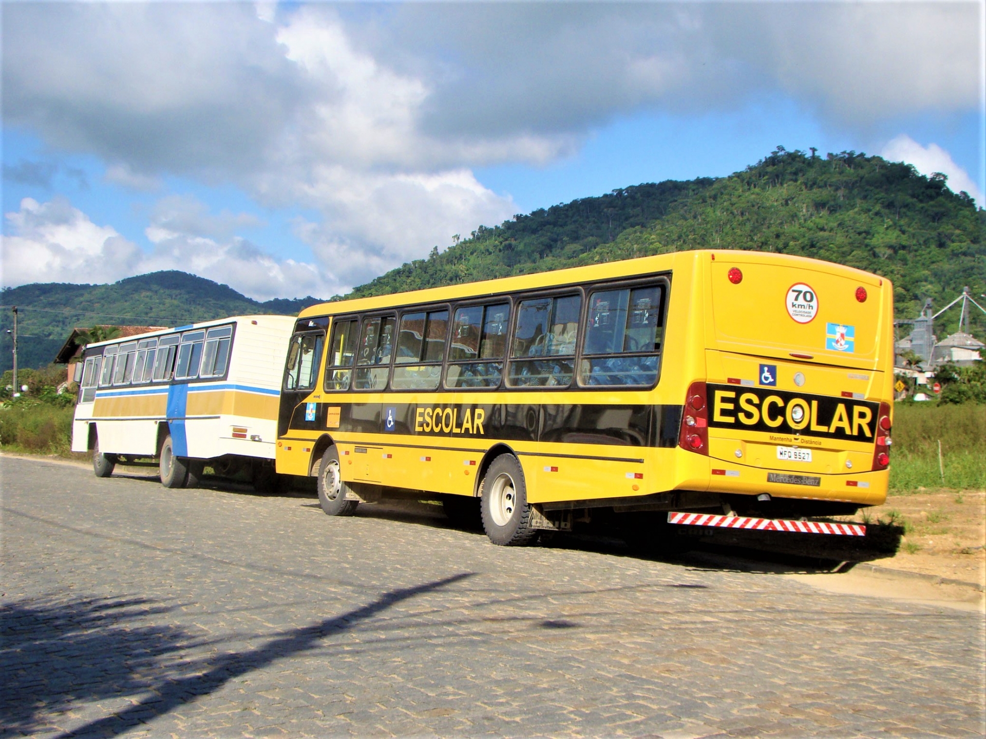 Ônibus escolares percorrem 1,8 mil km todos os dias em Massaranduba