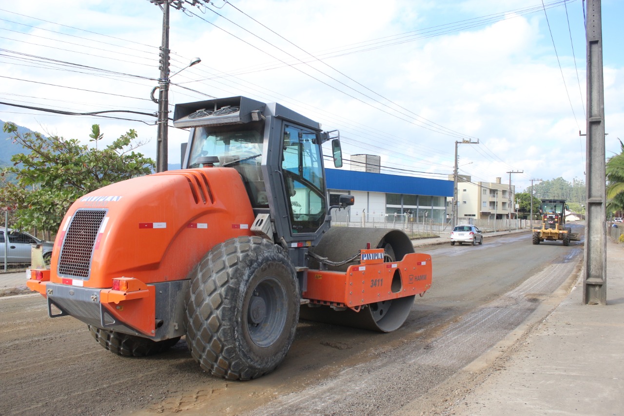 Três importantes ruas de Jaraguá do Sul entram na fase final de