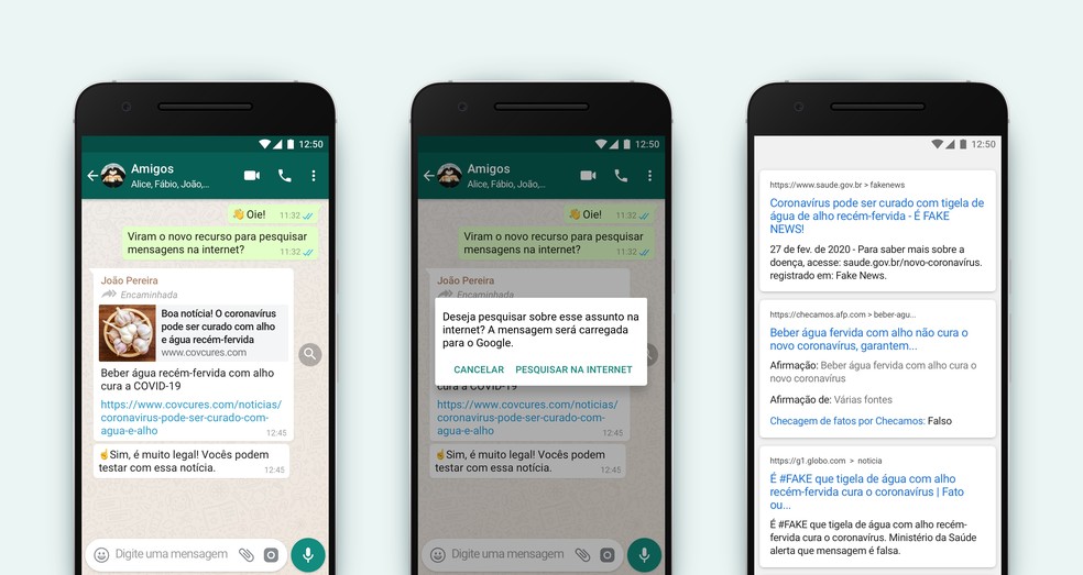 WhatsApp ganha recurso para pesquisar fake news