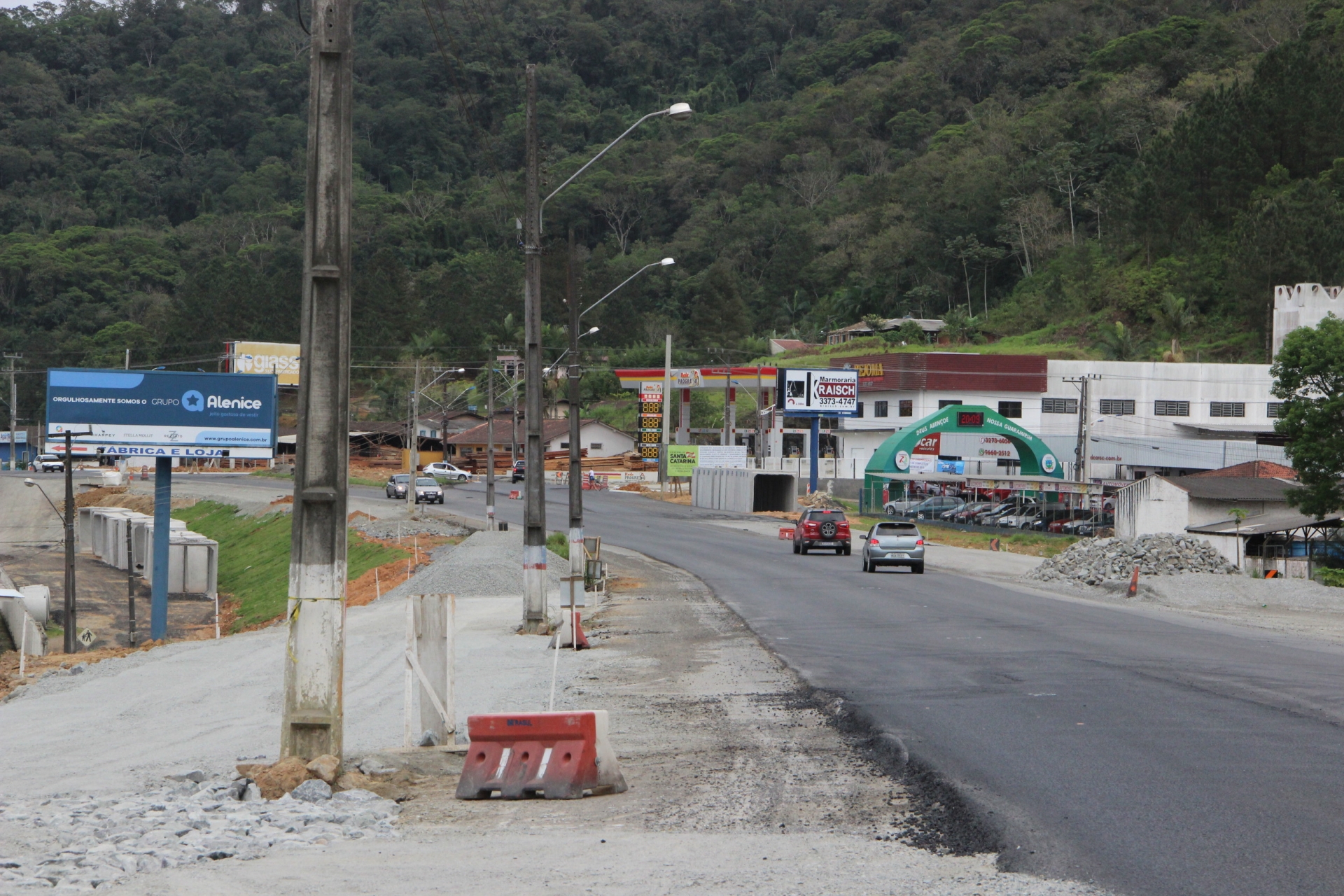 Vereador sugere uma quarta pista no trevo do relógio em Guaramirim