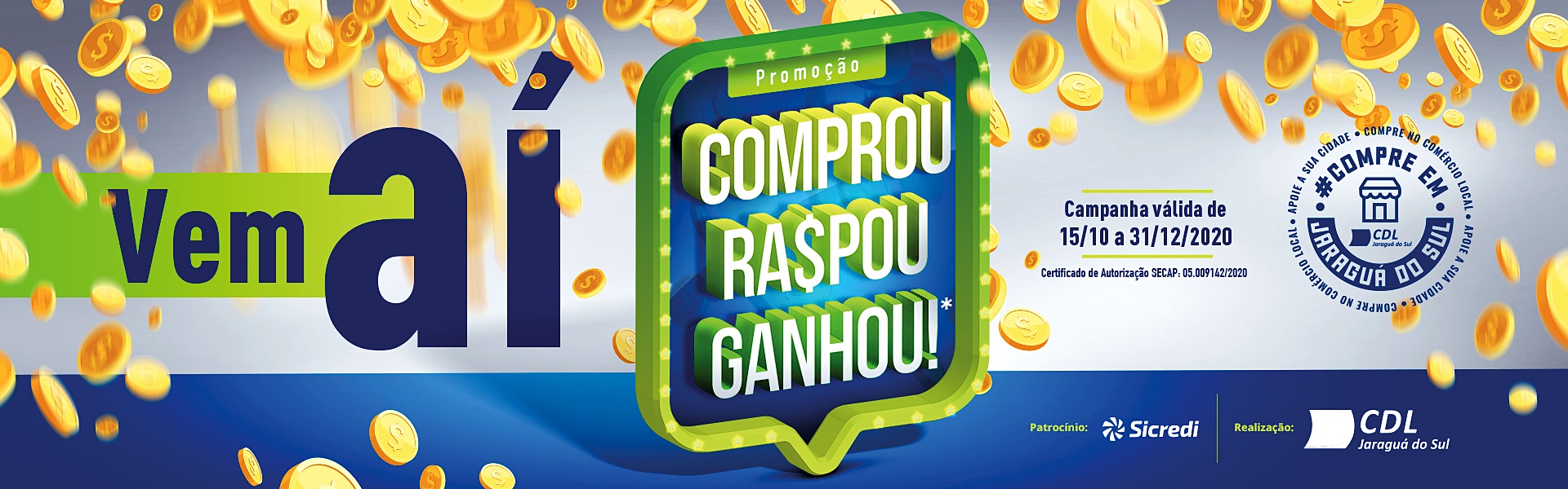 Adesão à campanha de final de ano é positiva, avalia CDL de Jaraguá do Sul