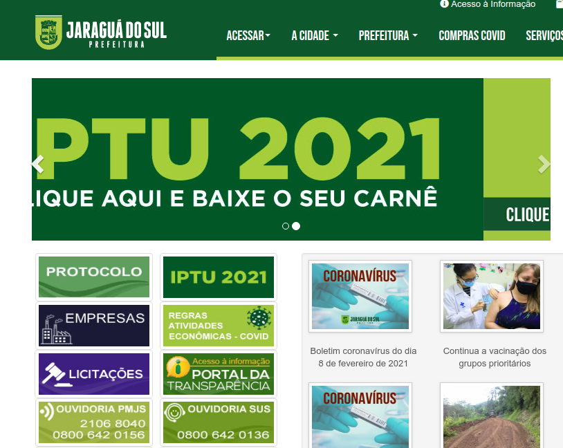 Boletos do IPTU já estão liberados na no site da Prefeitura de