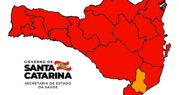 Jaraguá do Sul e região continuam em nível gravíssimo de acordo com dados da matriz de risco para Covid-19 Jaraguá do Sul e região continuam em nível gravíssimo de acordo com dados da matriz de risco para Covid-19
