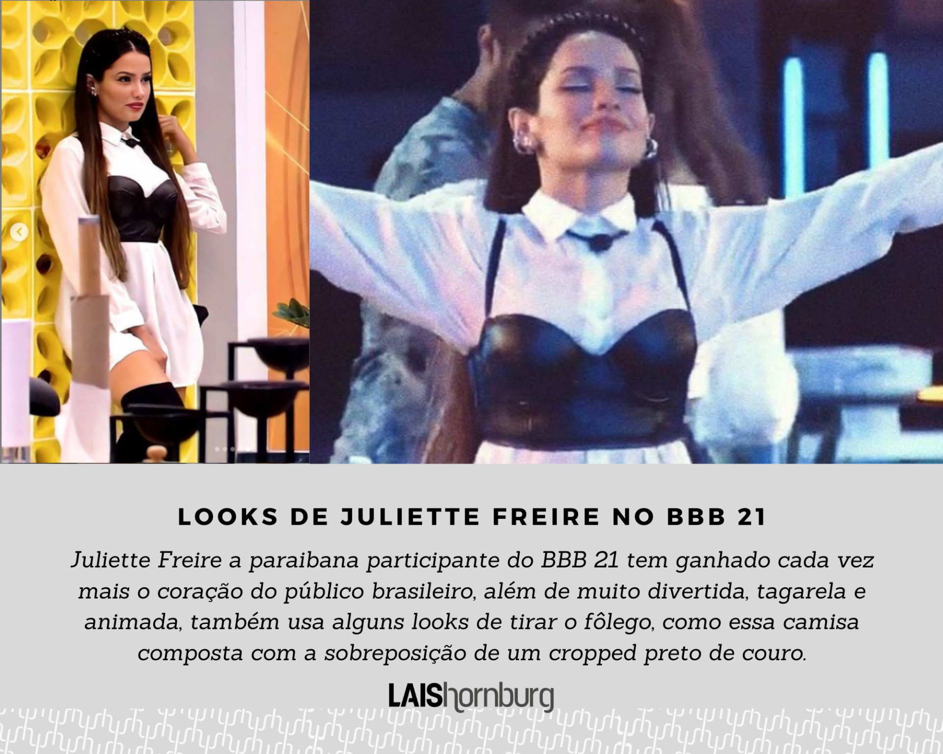 Os lindos looks de Juliette Freire do BBB 21