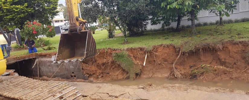 Em três dias, choveu 170 milímetros em Guaramirim Em três dias, choveu 170 milímetros em Guaramirim