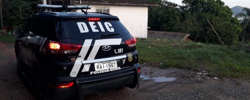 Polícia Civil deflagra Operação Rescaldo em Jaraguá do Sul e outras sete cidades catarinenses Polícia Civil deflagra Operação Rescaldo em Jaraguá do Sul e outras sete cidades catarinenses