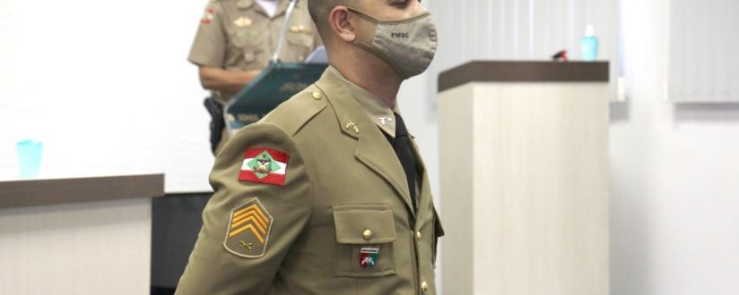 2º sargento assume comando da Polícia Militar de Schroeder 2º sargento assume comando da Polícia Militar de Schroeder