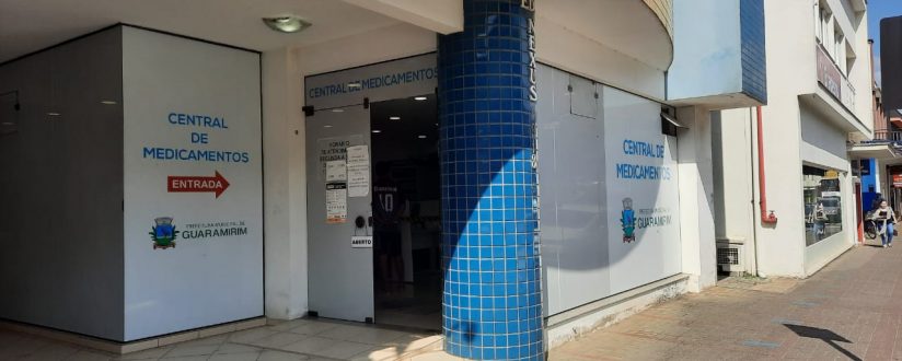 Central de Medicamentos de Guaramirim estará fechada nesta segunda-feira