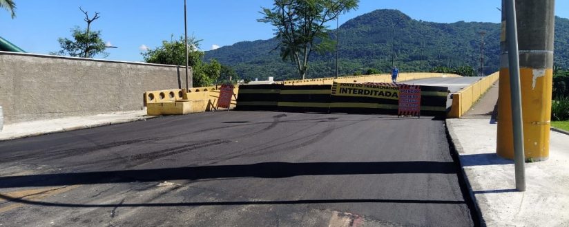 Ponte do Trabalhador de Jaraguá do Sul será liberada na próxima segunda-feira Ponte do Trabalhador de Jaraguá do Sul será liberada na próxima segunda-feira