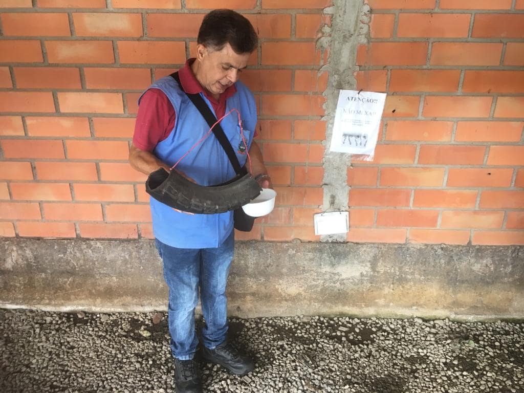 Focos do mosquito causador da dengue aumenta e preocupa a Zoonose de Guaramirim