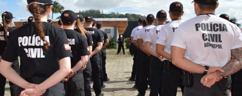 Polícia Civil inicia mais um curso de formação na Acadepol em Florianópolis Polícia Civil inicia mais um curso de formação na Acadepol em Florianópolis