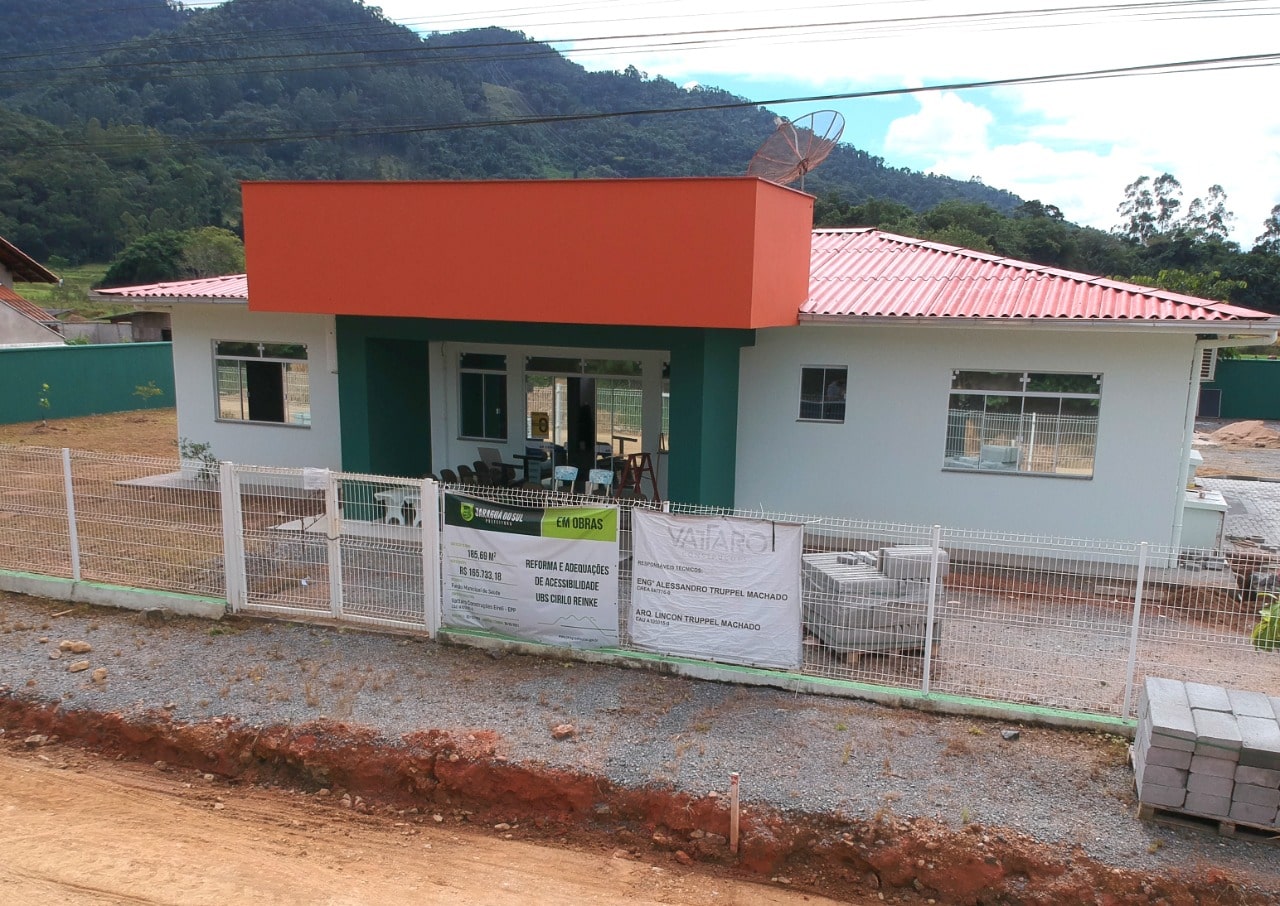 Após quatro meses em obras, posto de saúde do bairro Rio da Luz volta a funcionar nesta segunda-feira