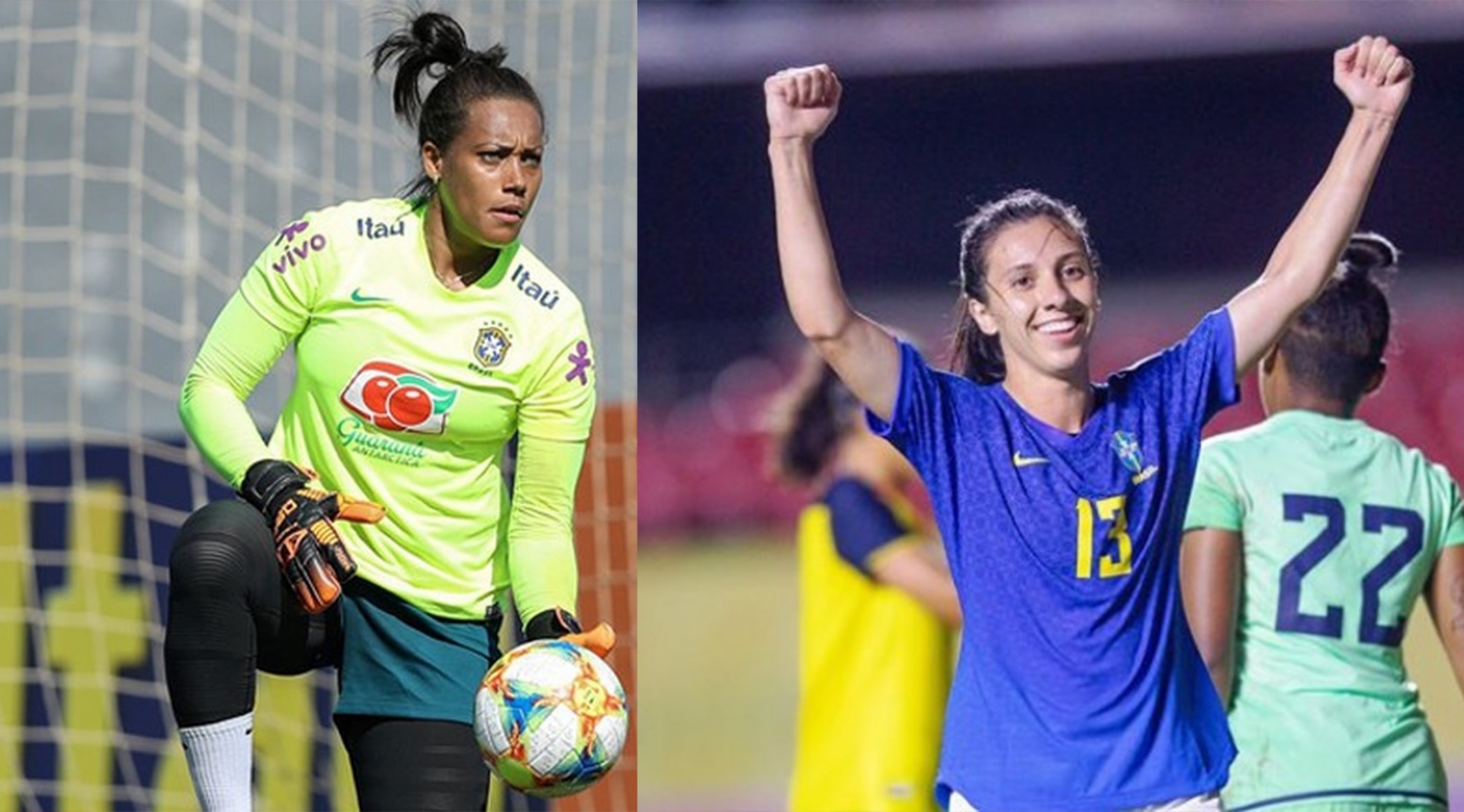 Duas catarinenses estão entre as 18 atletas convocadas da seleção feminina para os Jogos Olímpicos