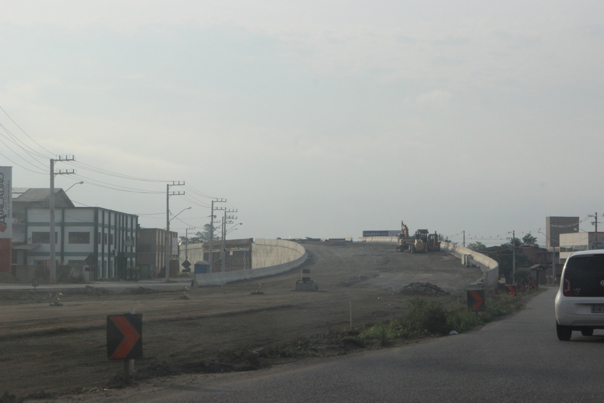 Viaduto em Guaramirim será entregue em 60 dias