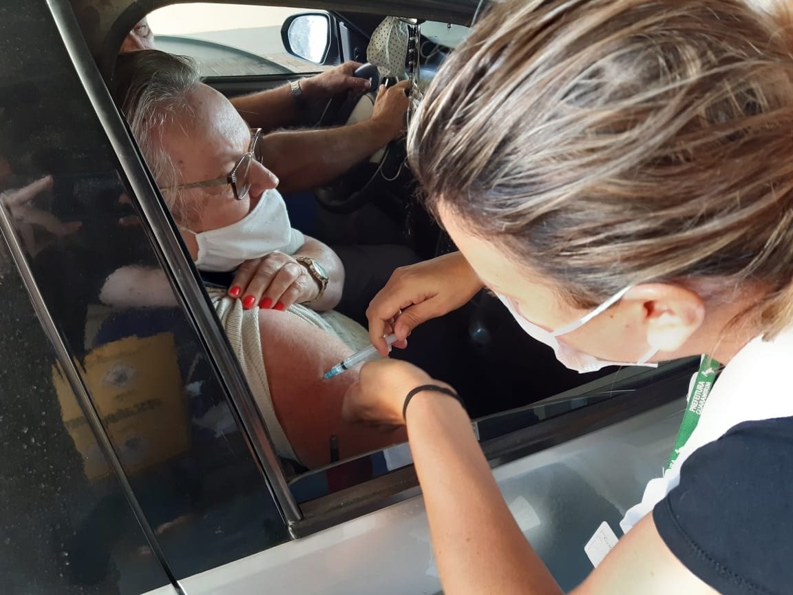 Guaramirim abre agendamento da vacinação contra a Covid-19 para novos grupos