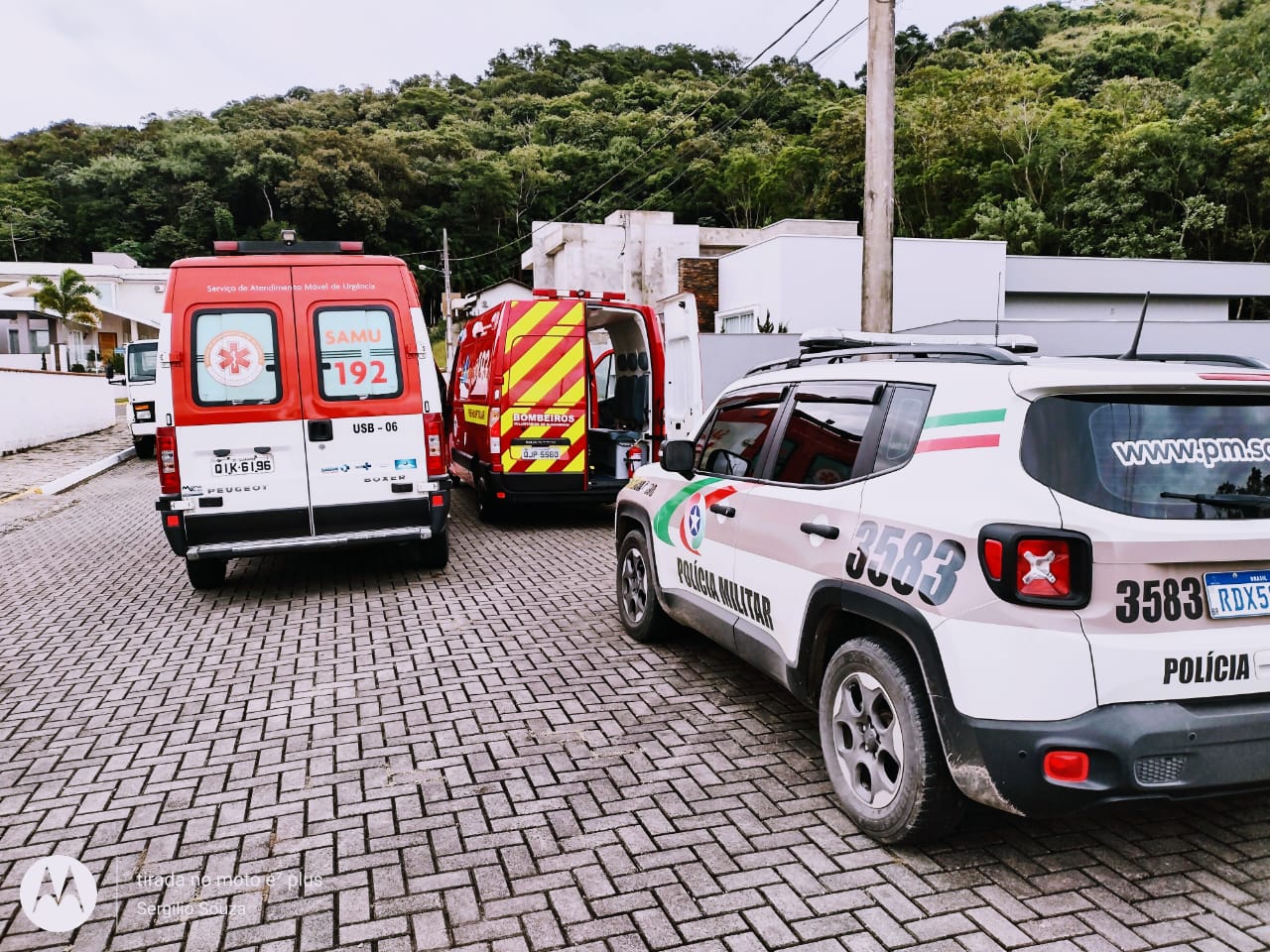 Homem fica ferido após tiro acidental em Guaramirim