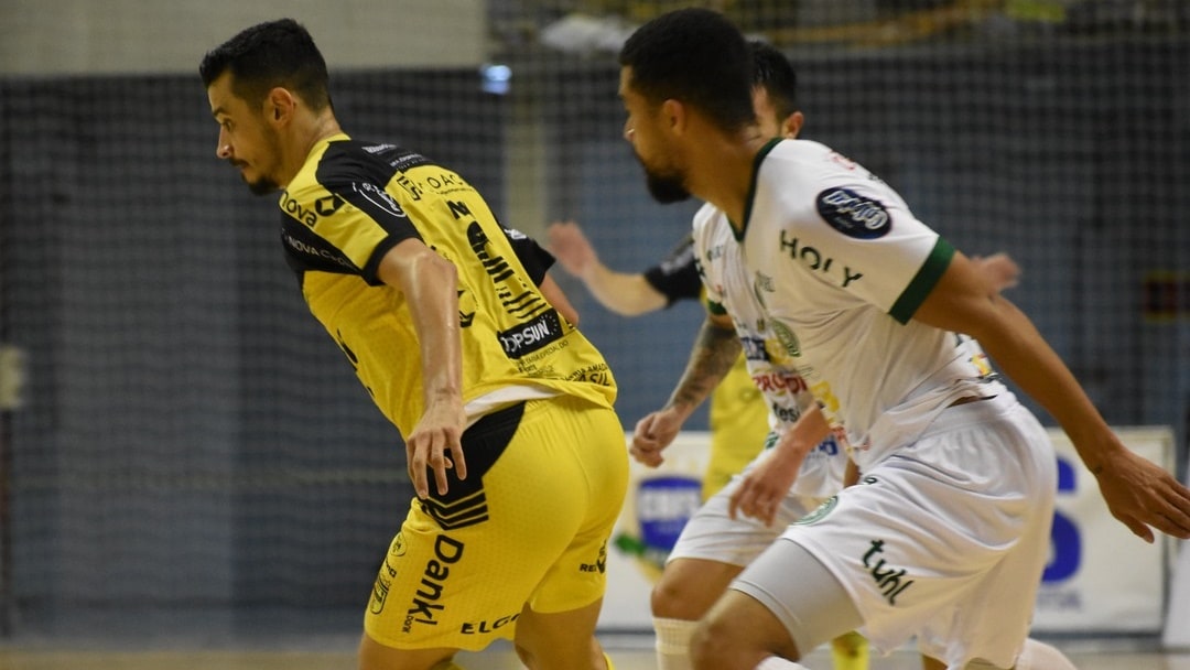 Jaraguá Futsal joga nesta quinta-feira contra Santo André Intelli pela LNF