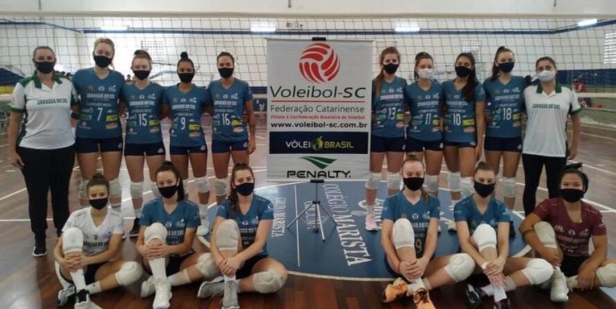 ADV Jaraguá/Secel é vice no voleibol feminino Sub-20