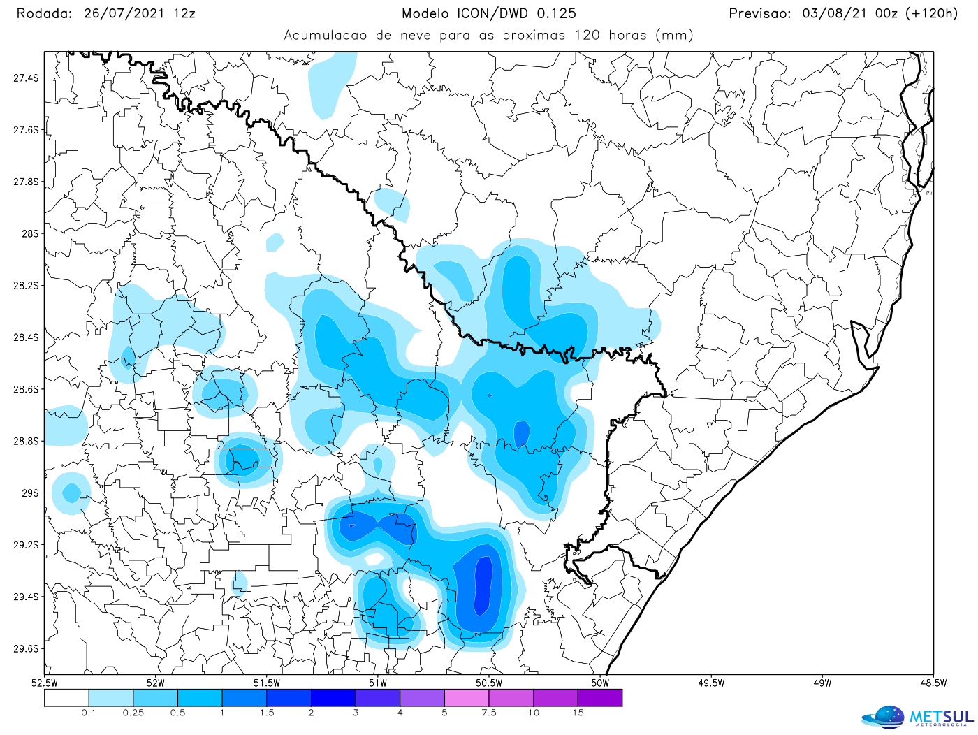 Frente fria avança por Santa Catarina acentuando declínio da temperatura