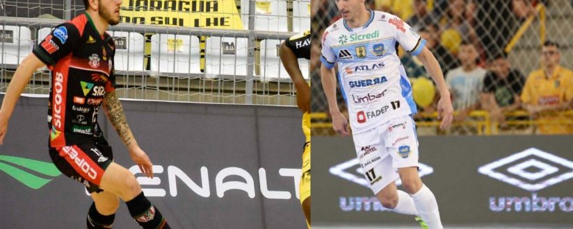 Jaraguá Futsal anuncia dois novos reforços para a temporada Jaraguá Futsal anuncia dois novos reforços para a temporada