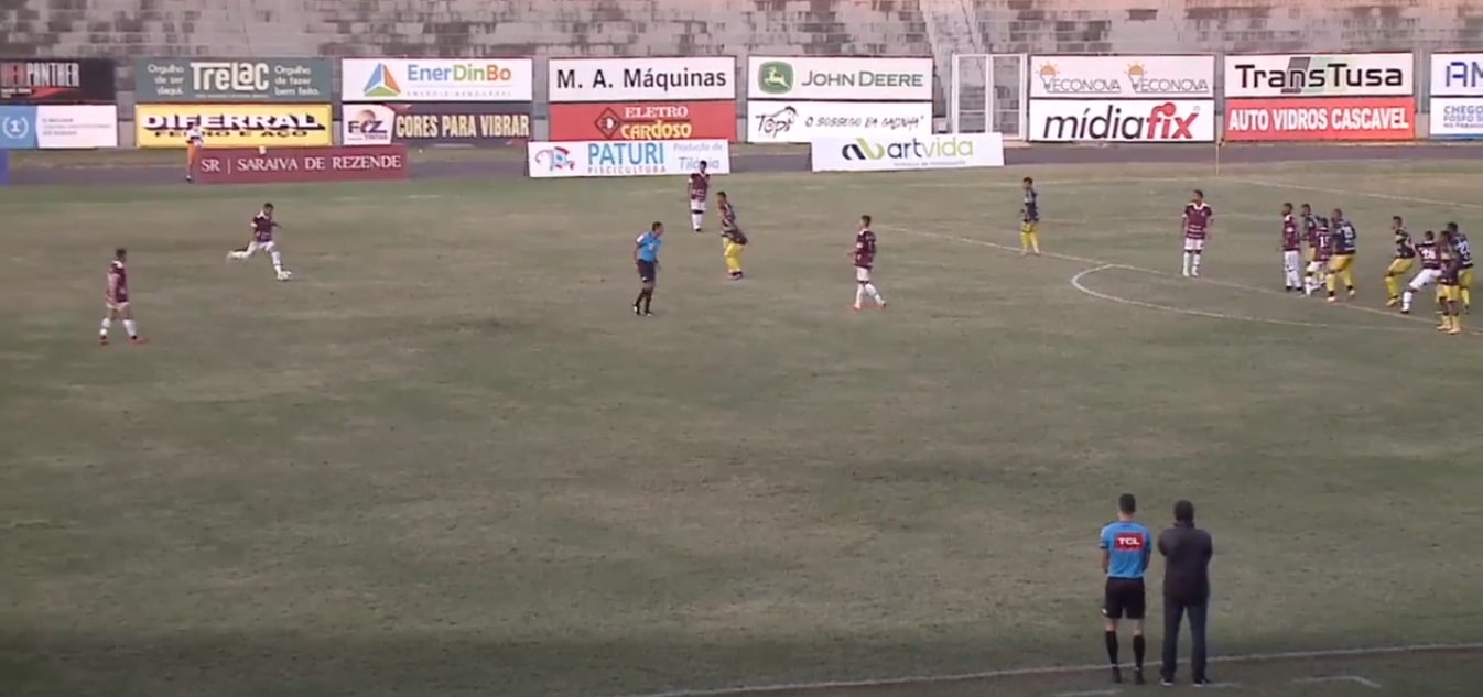 Juventus perde fora de casa para Cascavel e cai uma posição na tabela de classificação