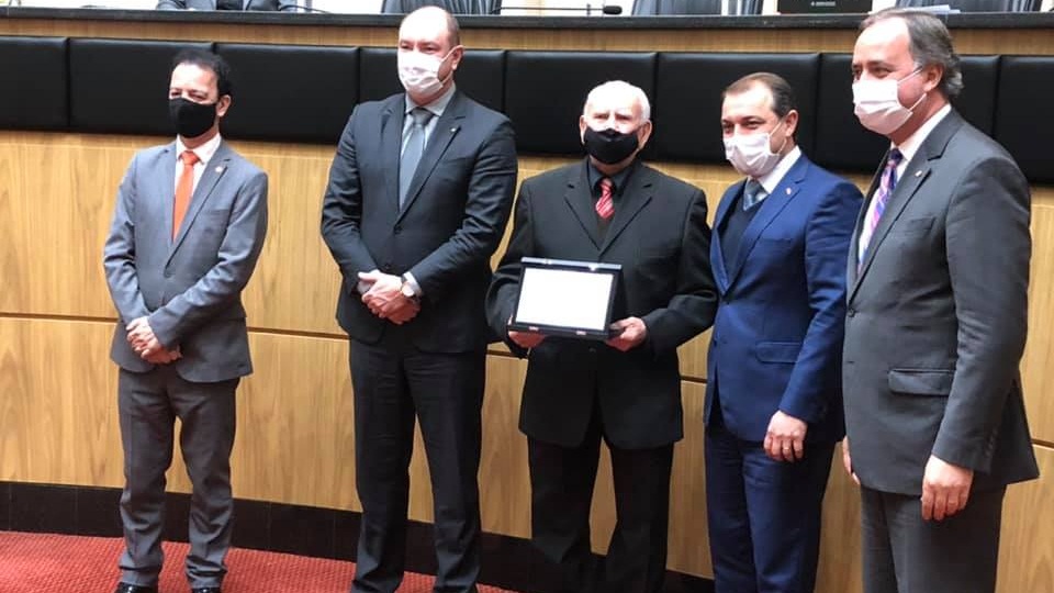 Daniel Graudin é homenageado nos 90 anos da Assembleia de Deus em Santa Catarina