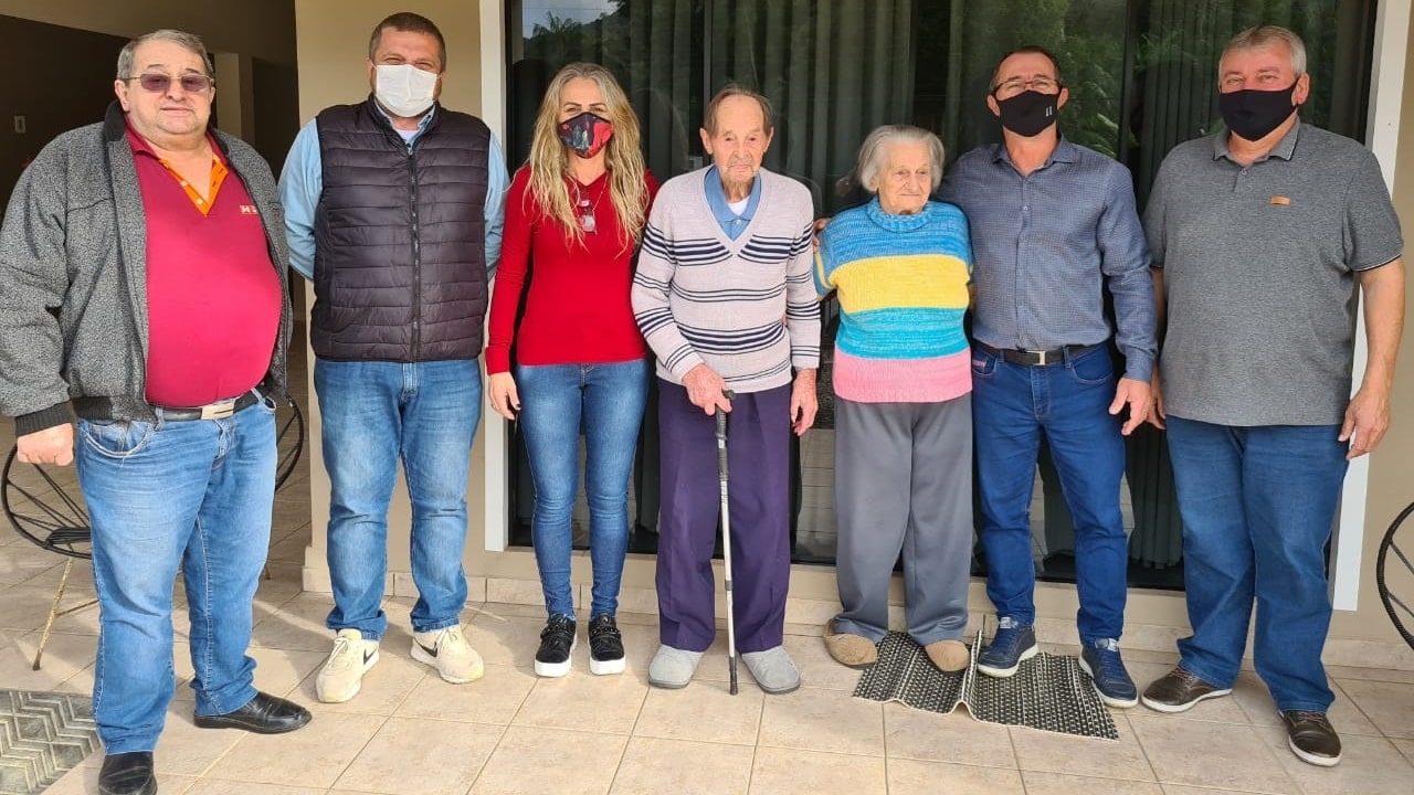 Nono Martini recebe homenagem da Câmara de Vereadores de Guaramirim pelos 100 anos