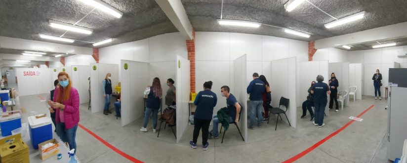 Central de vacinas conta com mais quatro boxes de vacinação em Jaraguá do Sul Central de vacinas conta com mais quatro boxes de vacinação em Jaraguá do Sul