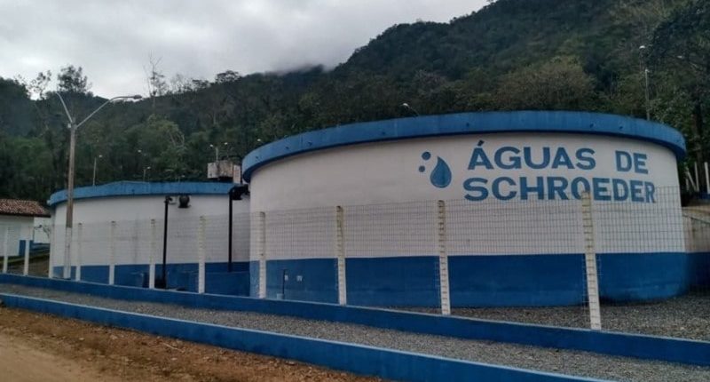 Abastecimento de água é interrompido em localidades de Schroeder devido rompimento da rede Abastecimento de água é interrompido em localidades de Schroeder devido rompimento da rede