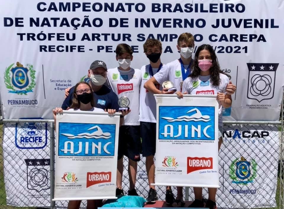 Equipe Ajinc /Urbano/Secel traz medalhas de competições