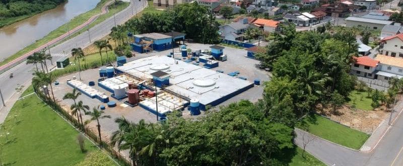 Nova estação de esgoto deve ser construída no bairro Centenário em Jaraguá do Sul