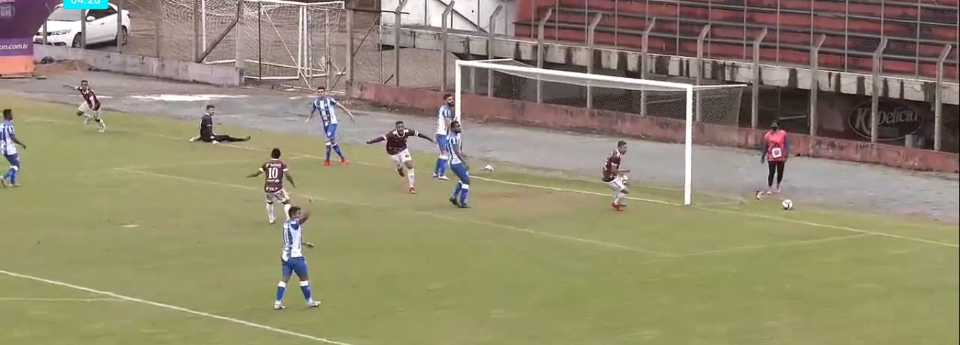 Juventus vence Esportivo e sobe para terceira colocação na tabela