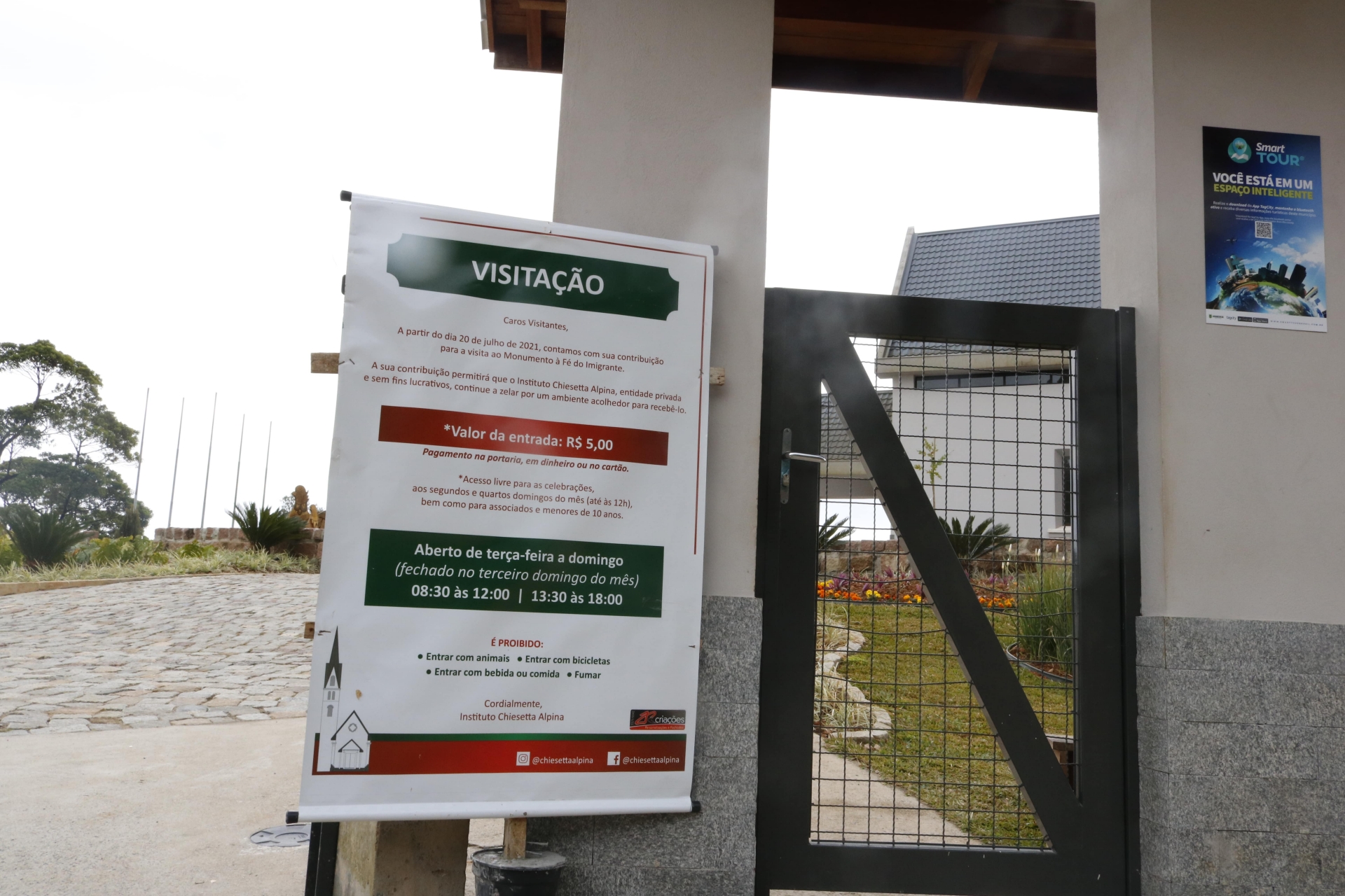 Instituto Chiesetta Alpina de Jaraguá passa a ter entrada cobrada