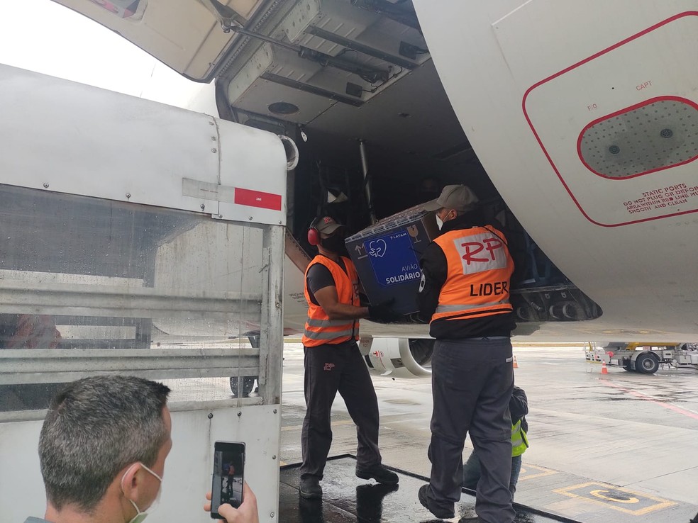 Santa Catarina recebe mais de 100 mil doses da vacina contra covid-19