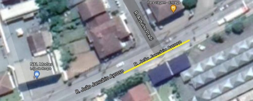 Rua João Januário Ayroso em Jaraguá estará parcialmente interditada nesta quinta-feira Rua João Januário Ayroso em Jaraguá estará parcialmente interditada nesta quinta-feira