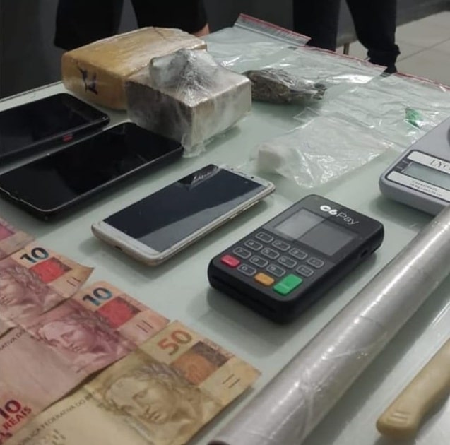 Dois homens foram presos por tráfico de drogas em Jaraguá do Sul