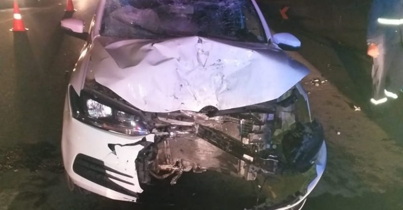 Dois homens ficaram feridos após colisão frontal entre carro e moto na BR-280 em Guaramirim Dois homens ficaram feridos após colisão frontal entre carro e moto na BR-280 em Guaramirim