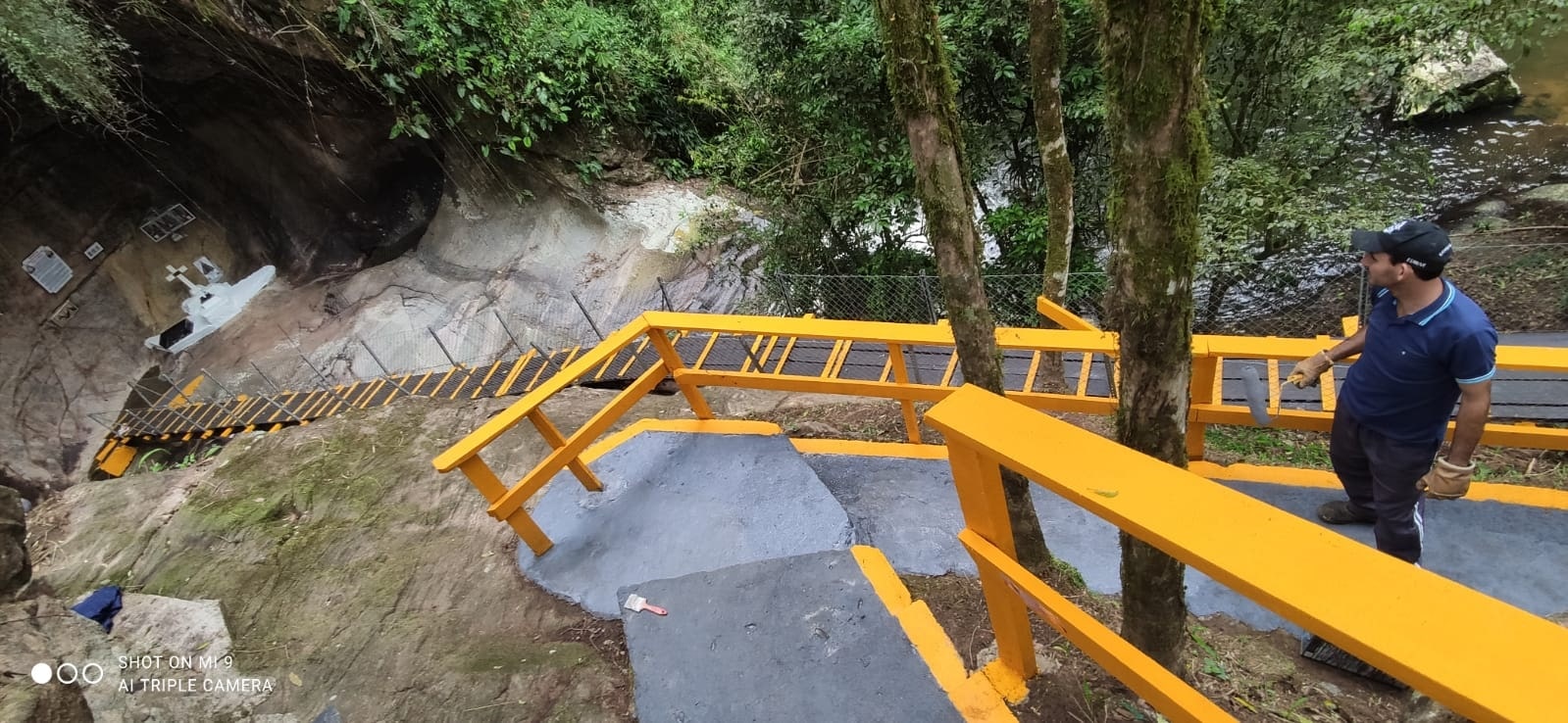 Gruta no Ribeirão dos Correia em Corupá tem a revitalização concluída
