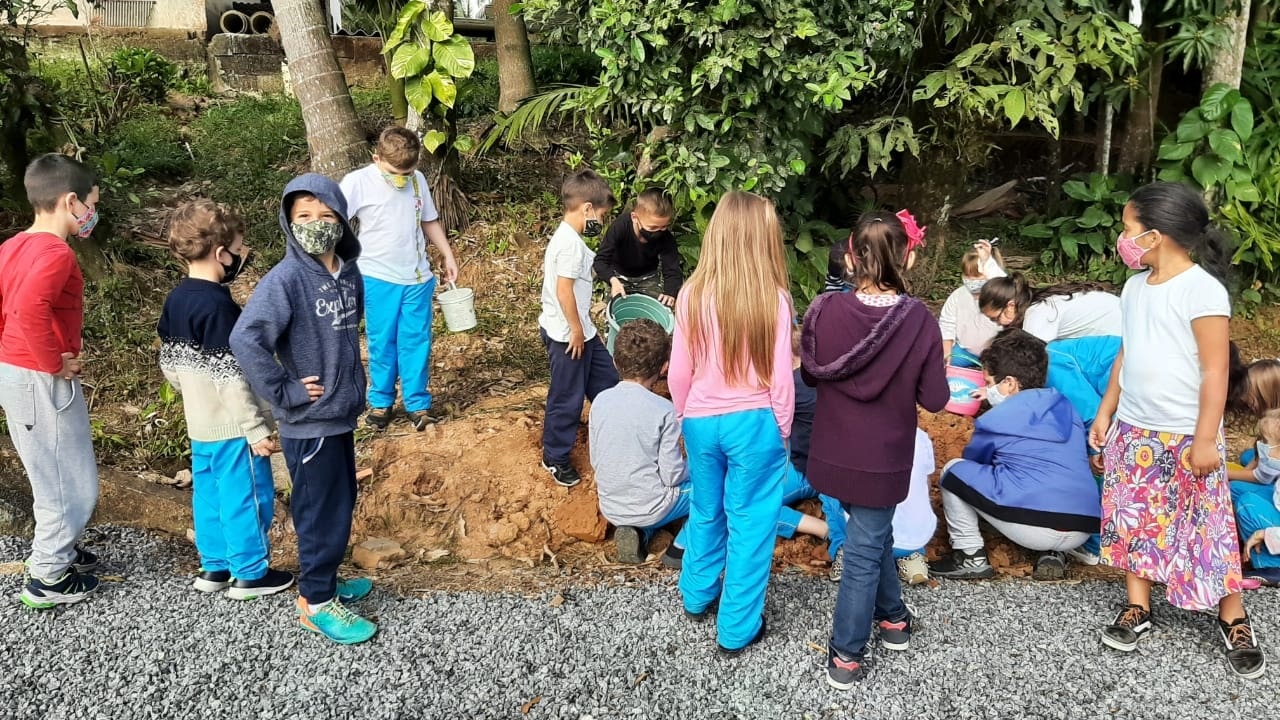 JDV Educação Massaranduba: Projeto mãos a horta