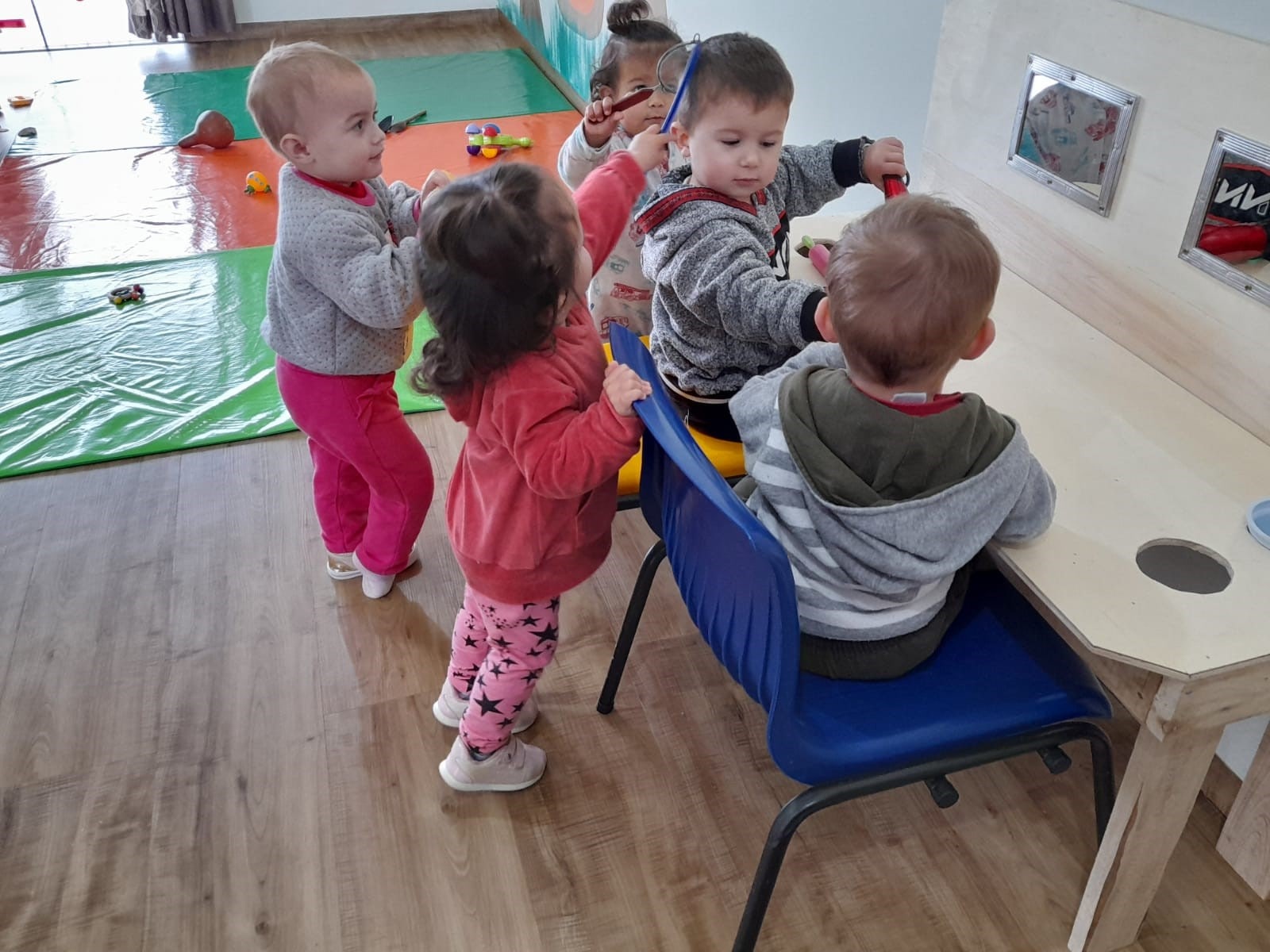 JDV Educação Massaranduba: Cantos temáticos do berçário