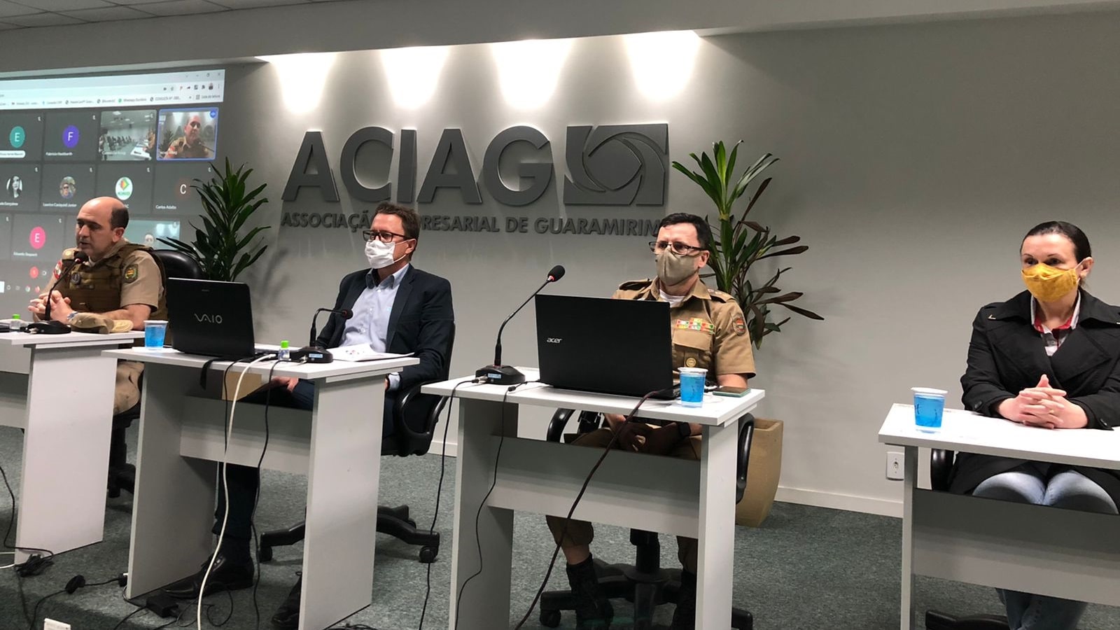 2ª Cia PM quer repor contingente e mostra ocorrências em Guaramirim