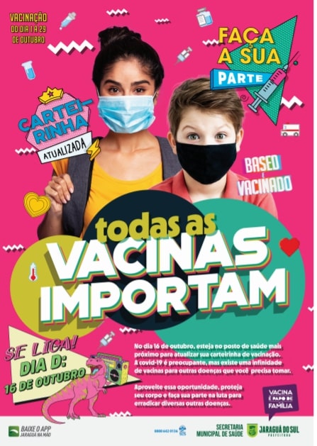 Começa a Campanha de Multivacinação em Jaraguá do Sul