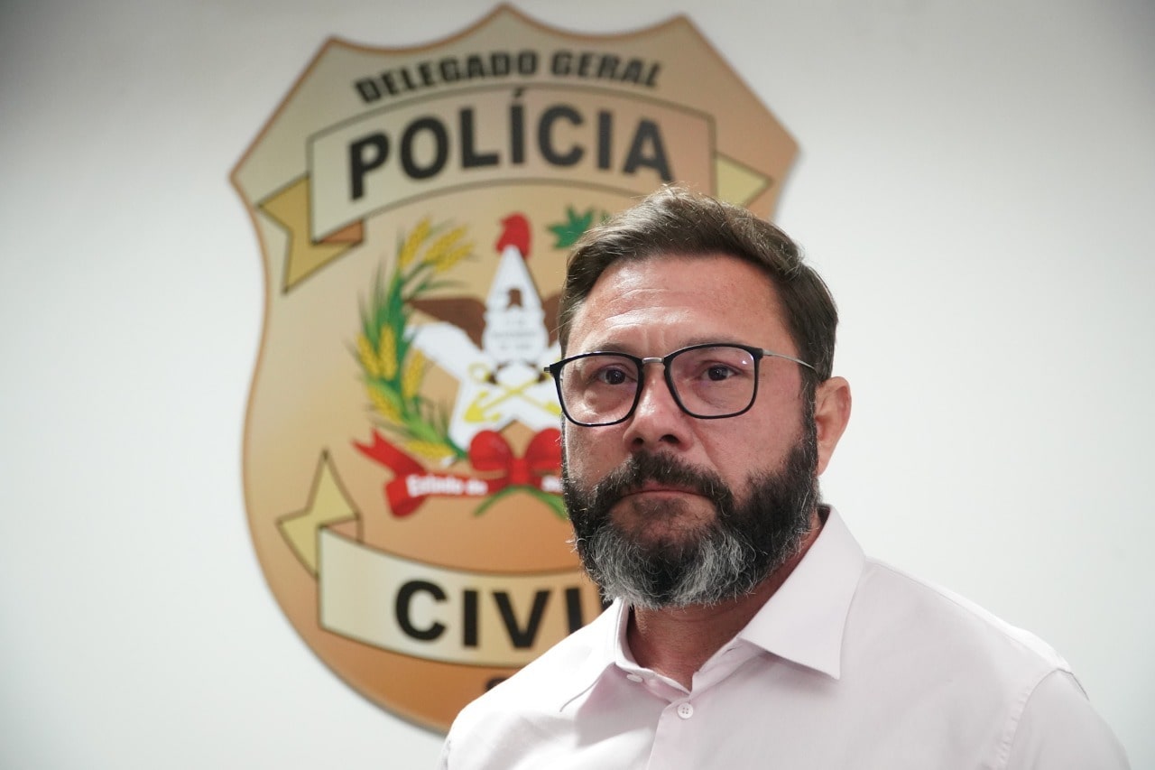 Novo delegado-geral da Polícia Civil de Santa Catarina é nomeado